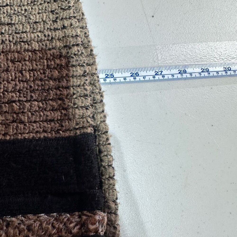 VTG Lee Andersen Womens Color-block Metallic Button Front Cardigan Jacket Medium - Picture 14 of 14